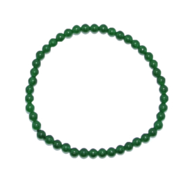 Armband Smaragd - kralen 4 mm