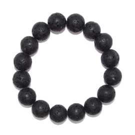 Armband Lava - kralen 12 mm