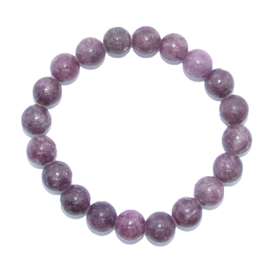 Armband Toermalijn roze - kralen 10 mm