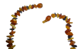 Kinder Ketting Amber Barnsteen Multicolor