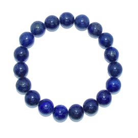 Armband Lapis Lazuli - kralen 10 mm