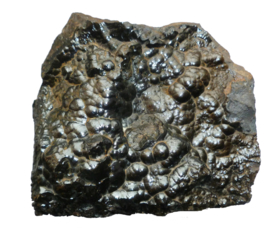 Ruwe Hematiet (niervorm ) 974 gram