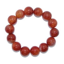 Armband crackle Agaat - kralen 14 mm 