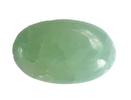 Handsteen green lemon Calciet 107 gram