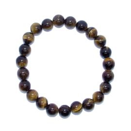 Armband Tijgeroog - kralen 8 mm
