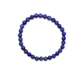 Armband Lapis Lazuli  - kralen 6 mm