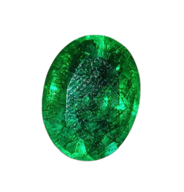 Smaragd facetgeslepen Zambia - 7.20 ct. met  GGL certificaat
