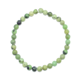 Armband Serpentijn - Olivijn - kralen 6 mm