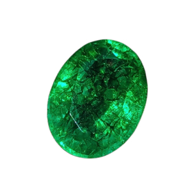 Smaragd facetgeslepen Zambia - 7.20 ct. met  GGL certificaat
