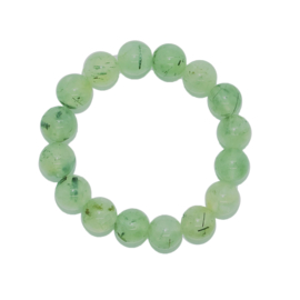 Armband Prehniet - kralen 12 mm