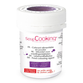 ScrapCooking Artificial Powder Food Colour 5g Violet