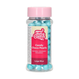 FunCakes Candy Choco Parels Large Blauw 70 g