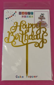 Happy Party  Cake Topper Happy Birthday