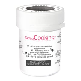 ScrapCooking Artificial Powder Food Colour 5g Black
