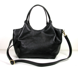 IT Bag leren handtas / schoudertas vachtje cheetah