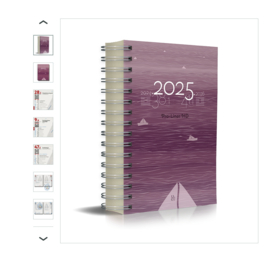 Human Design Dagenergie Logbook 2025: ringband versie