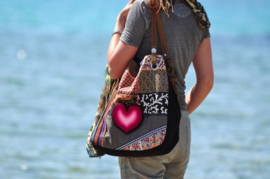 Unieke ACTIEPRIJS Uit eigen atelier: `The heartwarming bag` (genummerd)