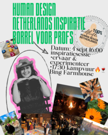 4 sept 2026  Human Design Netherlands inspirerende borrel