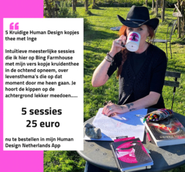 5 Kruidige kopjes Human Design thee met Inge (5 audio sessies in de App)
