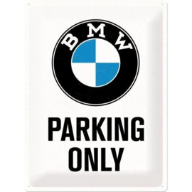 Nostalgic Art Tekstbord BMW Parking only