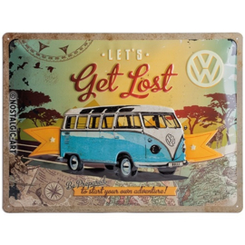 Nostalgic Art Tekstbord Lets get lost VW