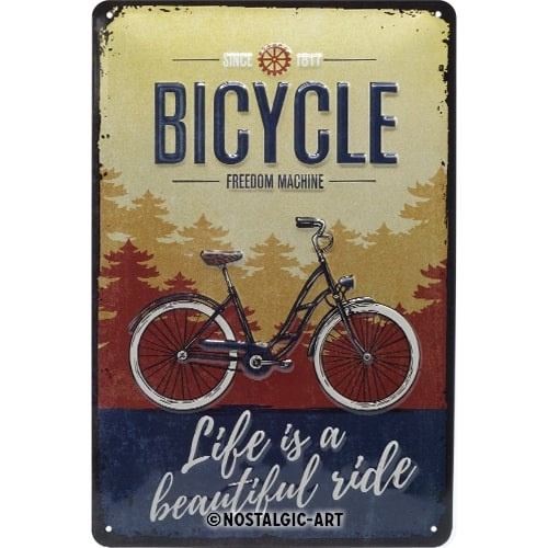 Nostalgic Art Tekstbord Bicycle Ride