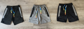 Jogg Bermuda - I Kids rainbow grey