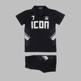 Twee delige set - Icon sports black