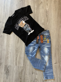 T-shirt - Beer Los Angeles zwart