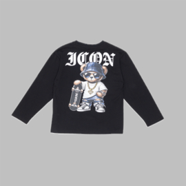 Longsleeve  - Icon skate black