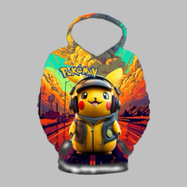 Hoody - Pikachu headphone