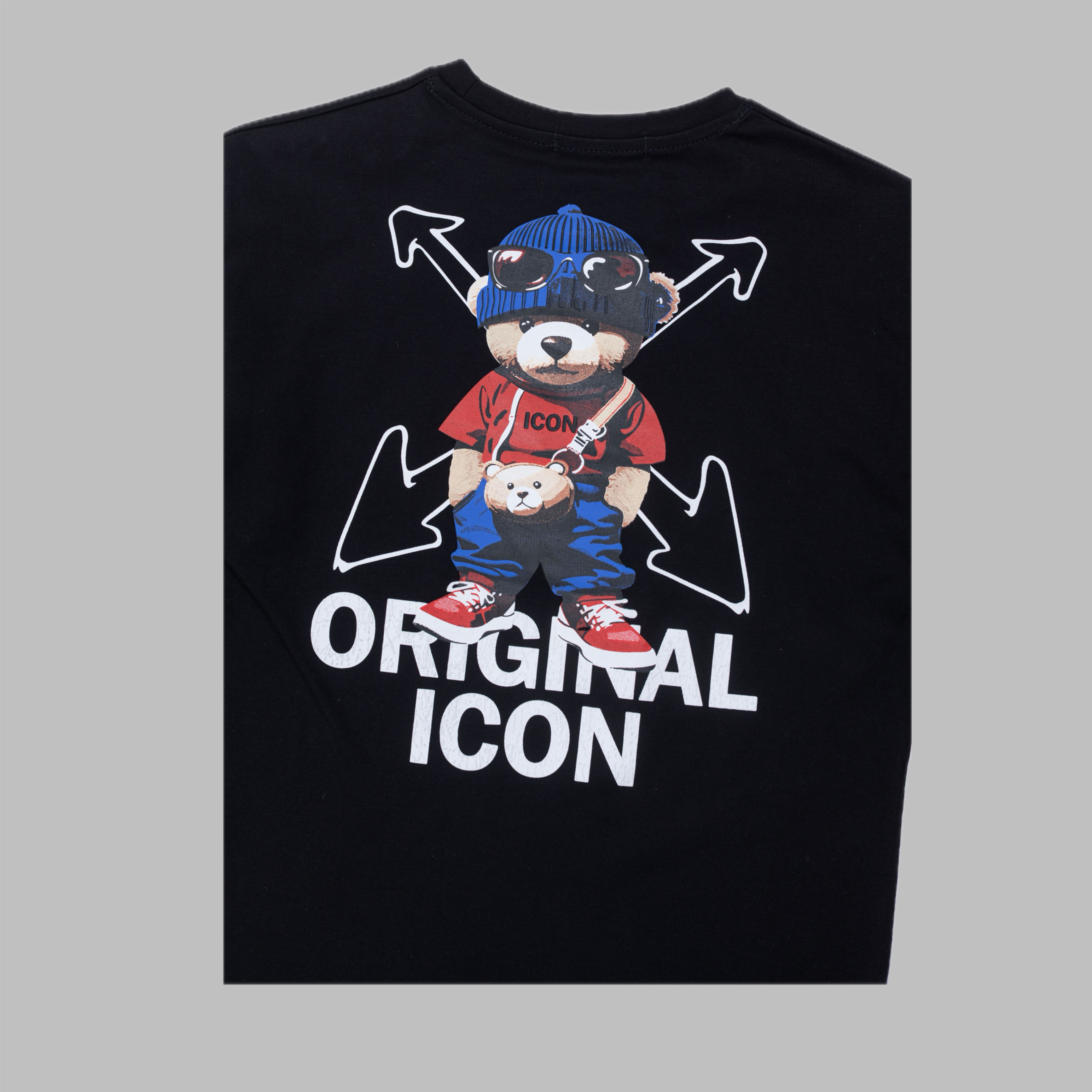 Longsleeve  - Icon jeans black