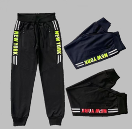 Jogg Pant - SJK 81815 black and yellow