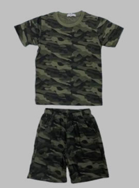 Twee delige set - Army print