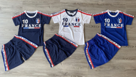 Twee delige set - France 10 wit