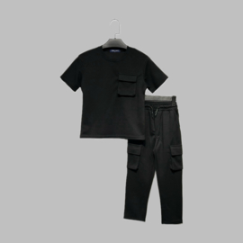 Twee delige set - Freeboy black