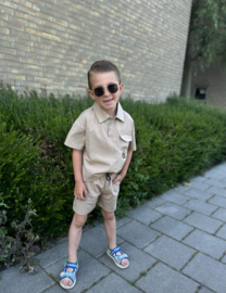 Twee delige set - Polo beige