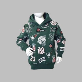 Hoody - Baseball green