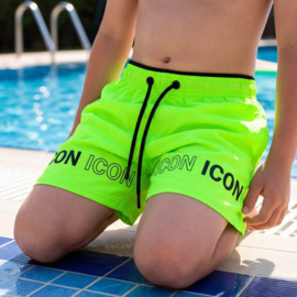 Beach Bermuda - Icon letters green