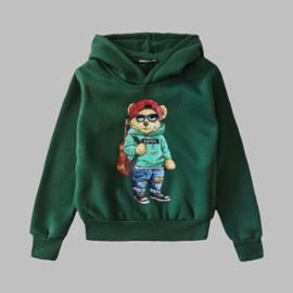 Hoody -  Beer groen
