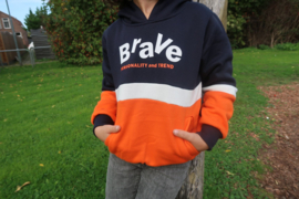 Hoody -   Brave orange