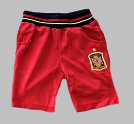Jogg Bermuda Spanje  - rood