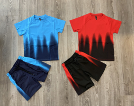 Twee delige set - Boy red