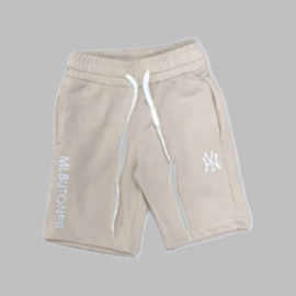 Jogg Bermuda - Beige mlbutones