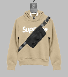 Hoody -  Supreme beige