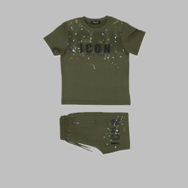 Twee delige set - paint green