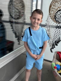 Twee delige set - Icon light blue