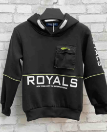 Hoody -   Royals black