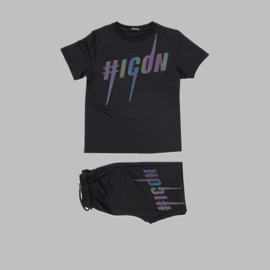 Twee delige set- #Icon black colours