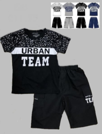 Twee delige jogg set - Urban Team grey